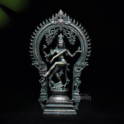 brass natraja statue