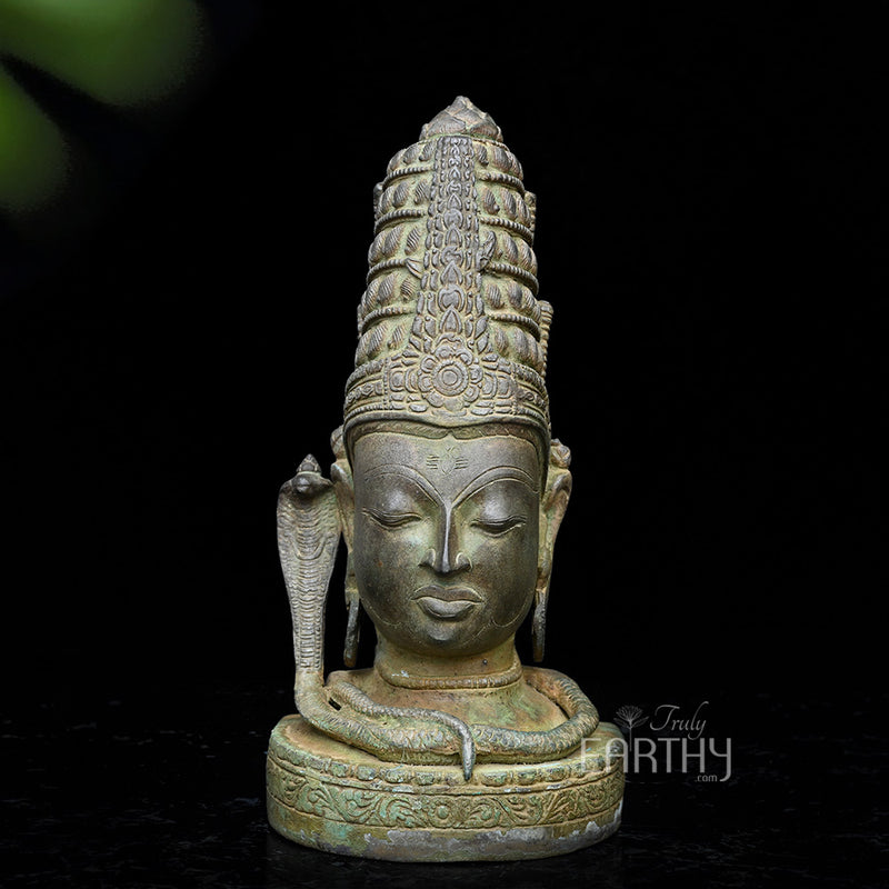 antique shiva statue