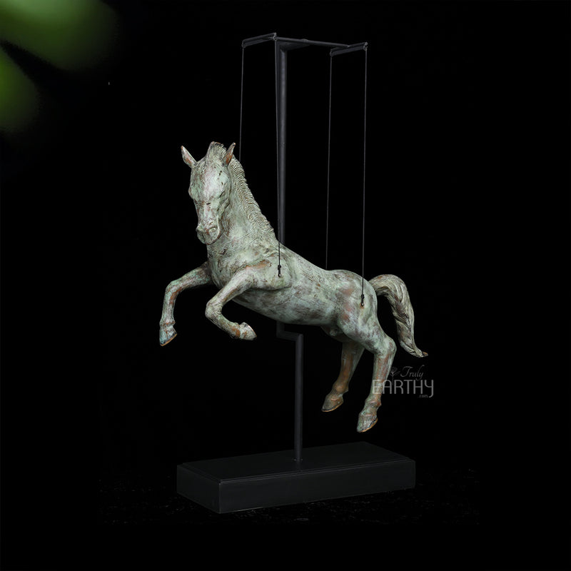 Bronze Swinging Horse