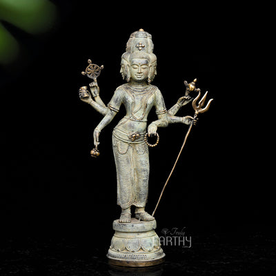 bronze brahma sculpture