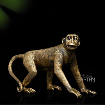 brass monkey figurine