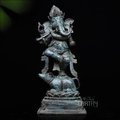 bronze ganesha sculpture