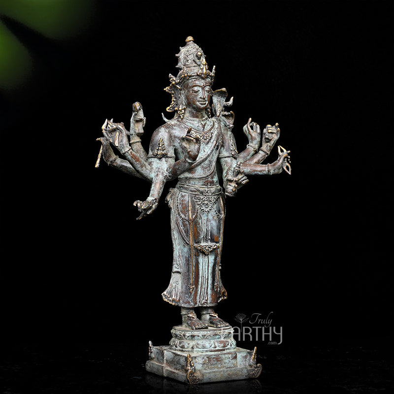 standing shiva statue, angel 2