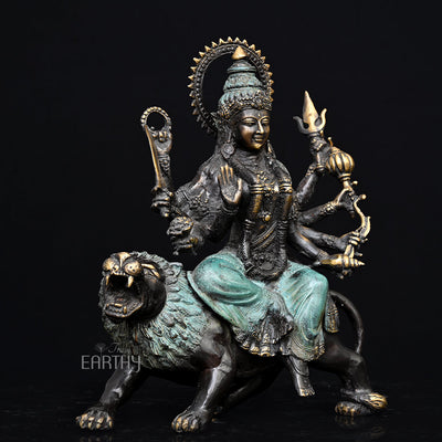 goddess durga idol