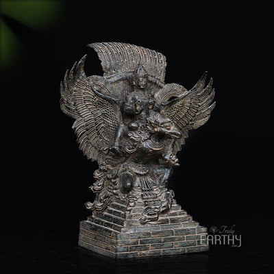 bronze vishnu garuda sculpture, angel 4