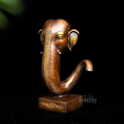 brass ganesha sculpture, angel 2