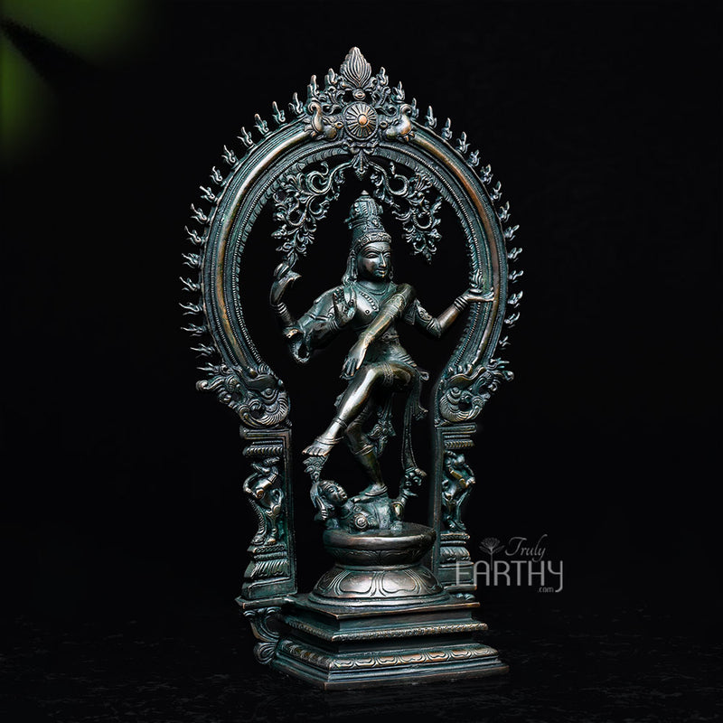 brass natraja statue, angel 2