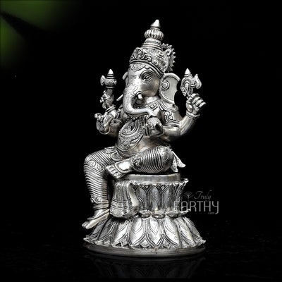 brass ganpati statue, angel 4