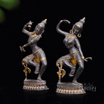 dancing shiva parvati statue, angel 3