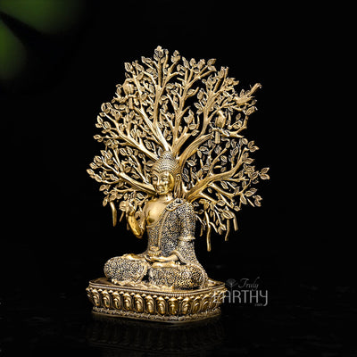 brass lord buddha idol, angel 3