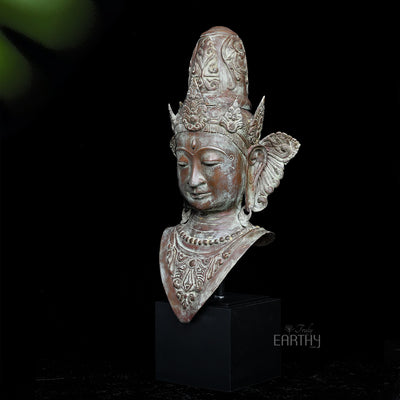 bronze buddha sculpture, angel 3