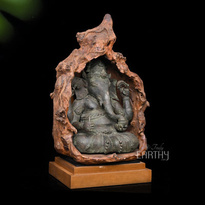 antique ganesha statue, angel 3