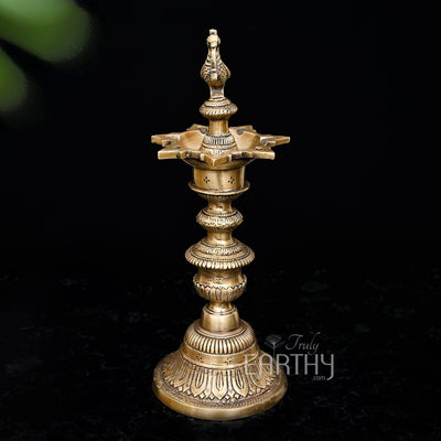 brass diya, angel 3