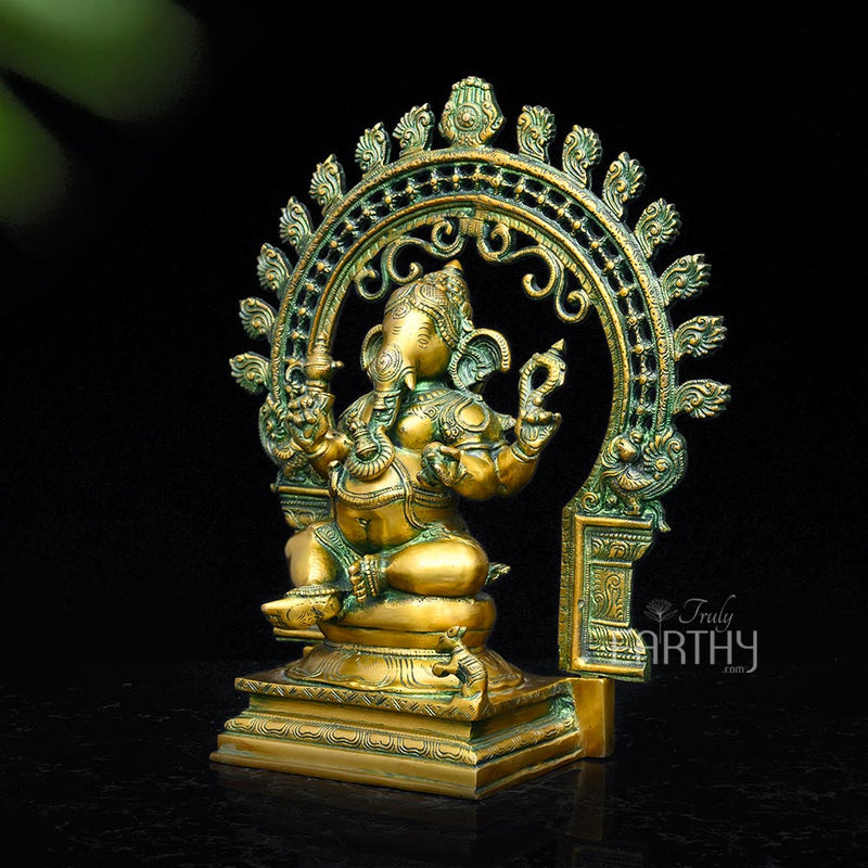 antique ganesha statue, angel 5