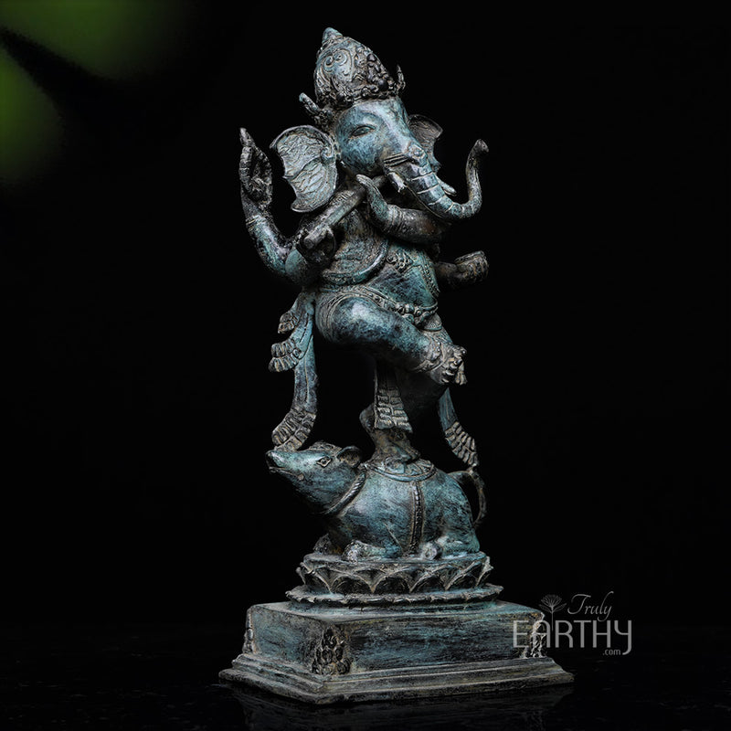 bronze ganesha sculpture, angel 3