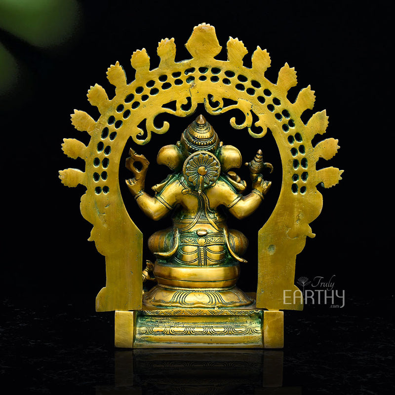 antique ganesha statue, angel 3