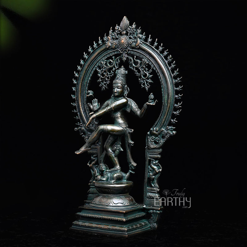 brass natraja statue, angel 4