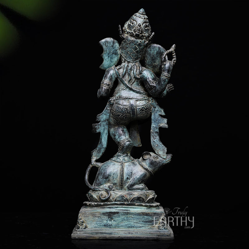 bronze ganesha sculpture, angel 4