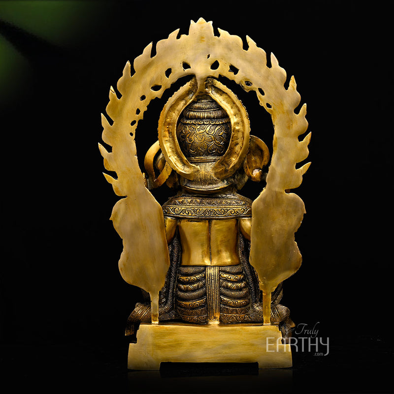 brass ganesha statue, angel 4