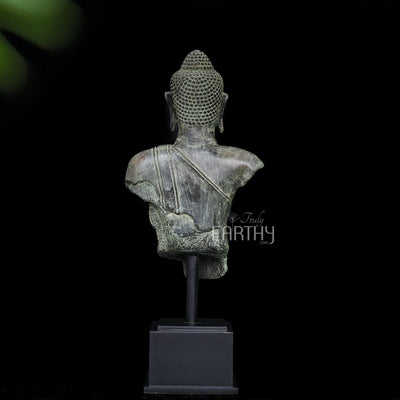 bronze buddha bust, angel 4