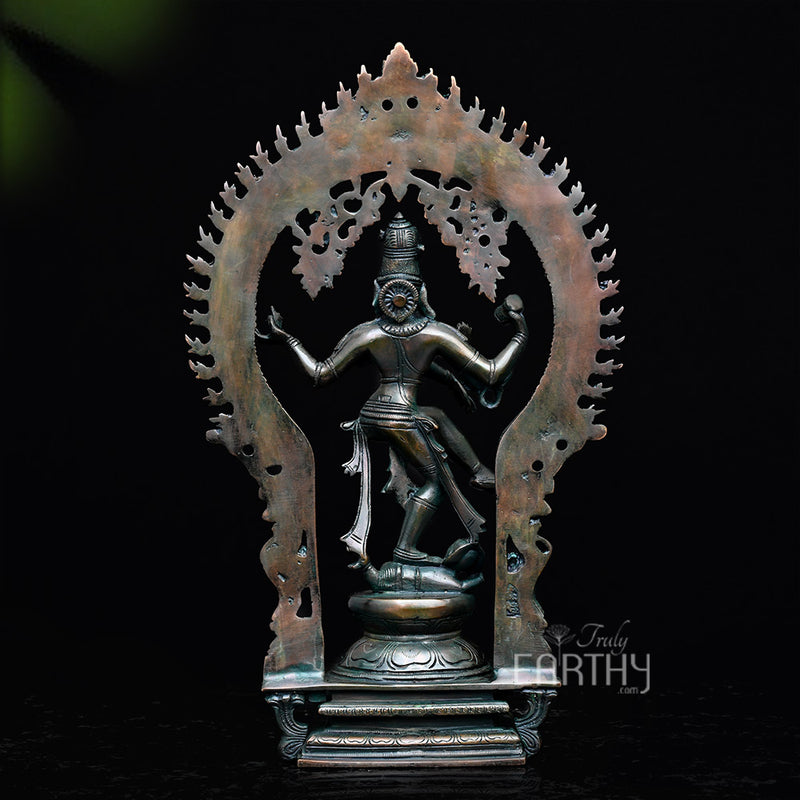 brass natraja statue, angel 5