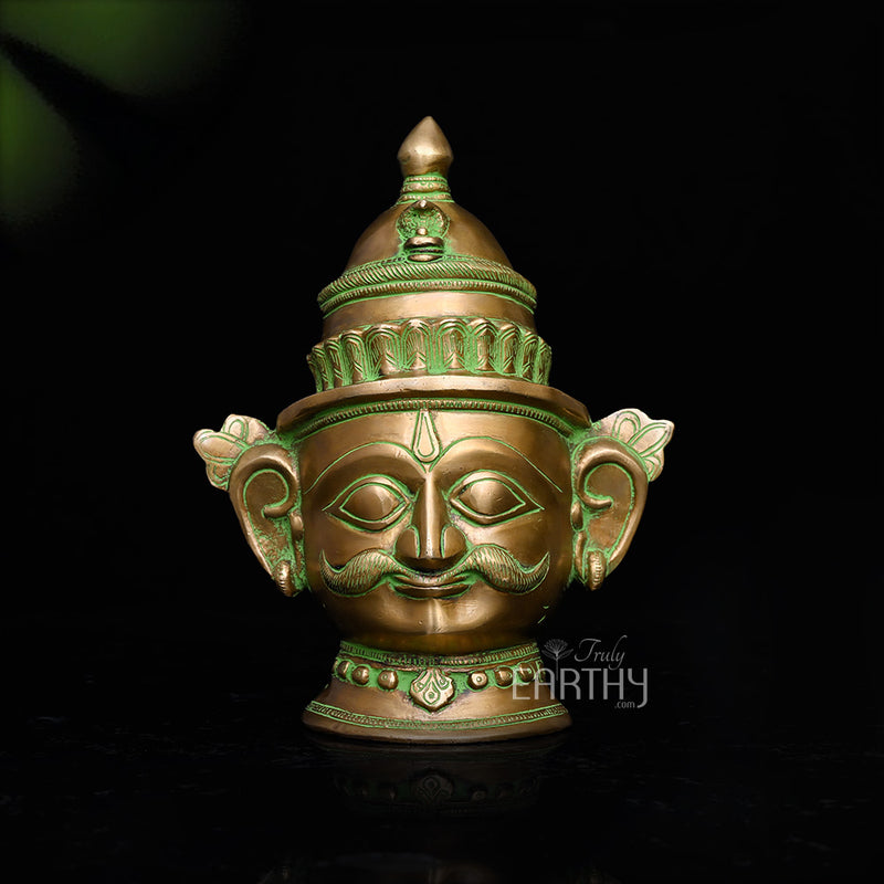 Shiva & Gauri Mukhlingam Mask, angel 5