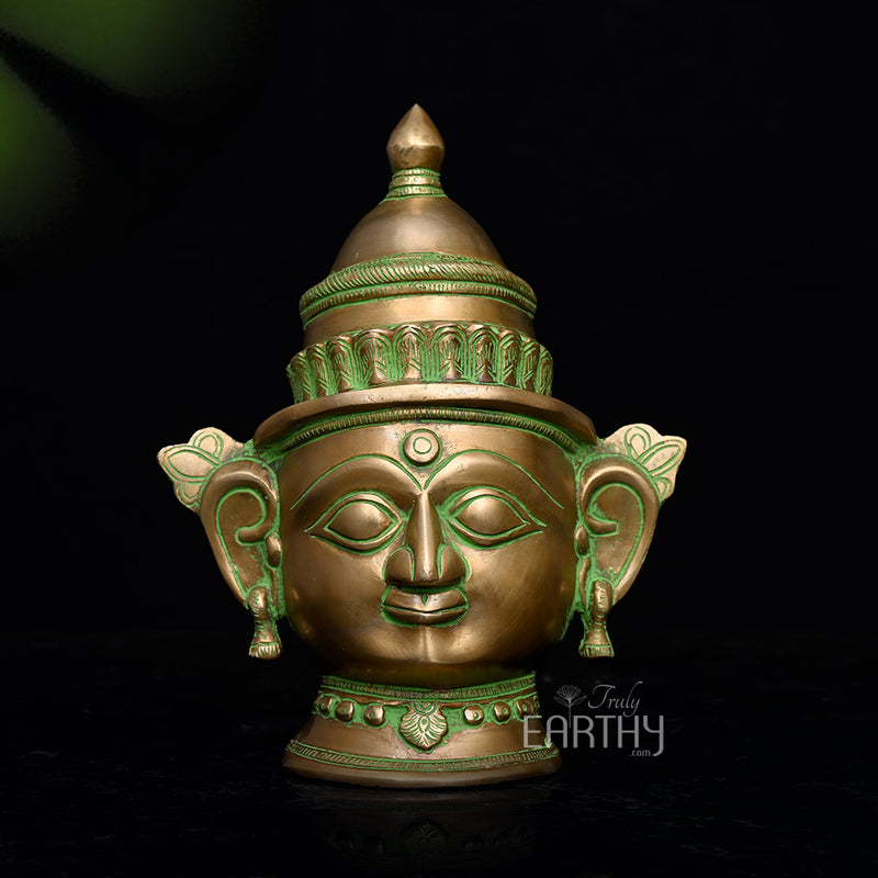 Shiva & Gauri Mukhlingam Mask, angel 4