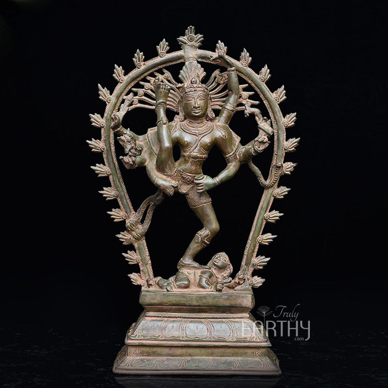 antique natraj sculpture