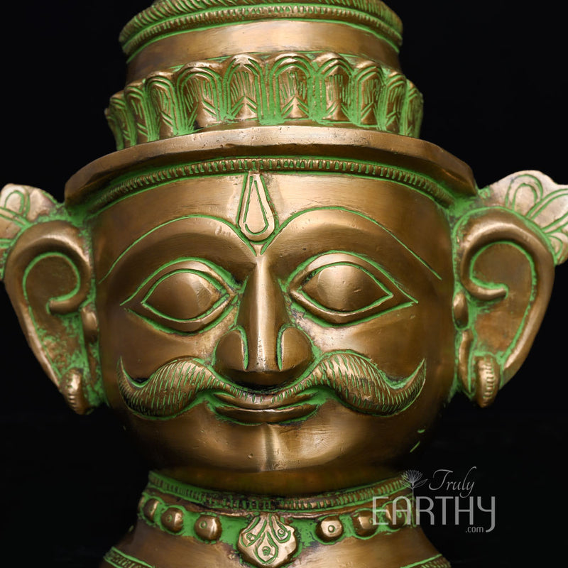 Shiva & Gauri Mukhlingam Mask, angel 7