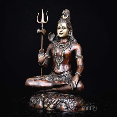 brass shiva idol, angel 2