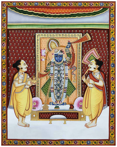 fine shrinathji pichwai painting