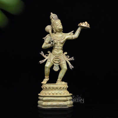 hanuman bronze sculpture