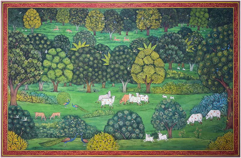 vrindavan pichwai painting