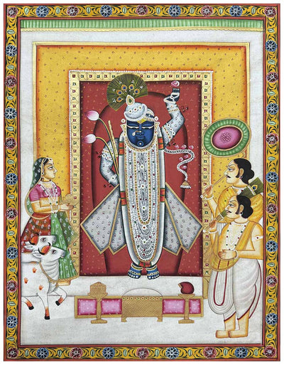 shrinathji shringaar painting