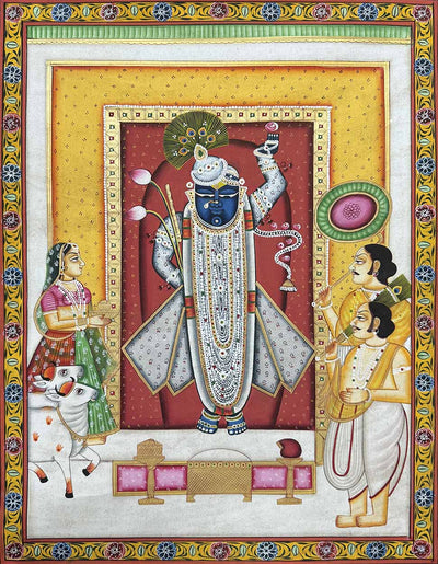 shrinathji shringaar painting