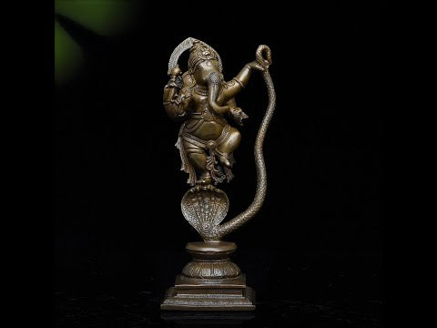 brass ganesha statue