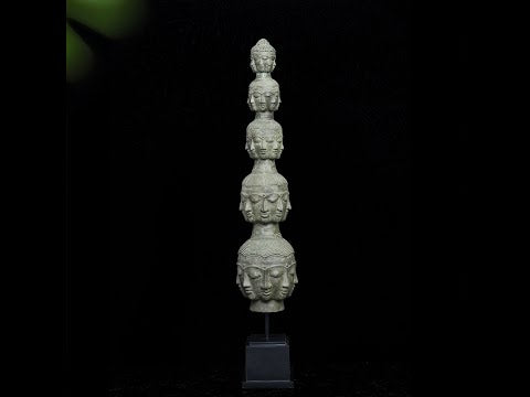 antique buddha tower sculpture