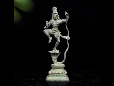 antique krishna sculpture