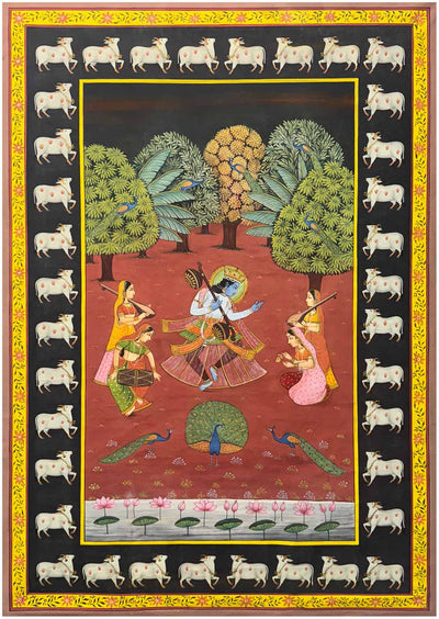 raas leela painting